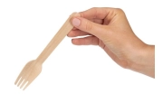 Bio houten vork