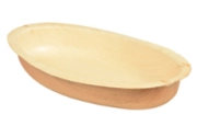 Ovale palmblad bord