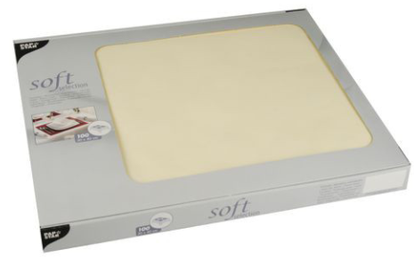Crème placemats