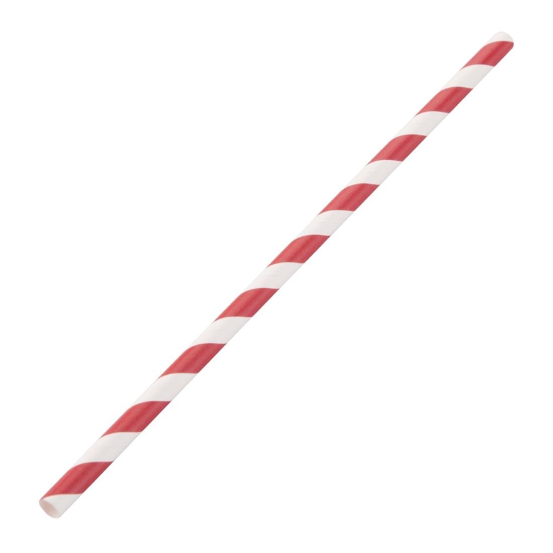 Rood wit rietjes