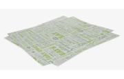 DS vetvrij papier wit groen
