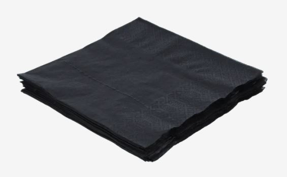 DS zwarte servetten
