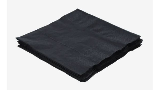 DS zwarte servetten